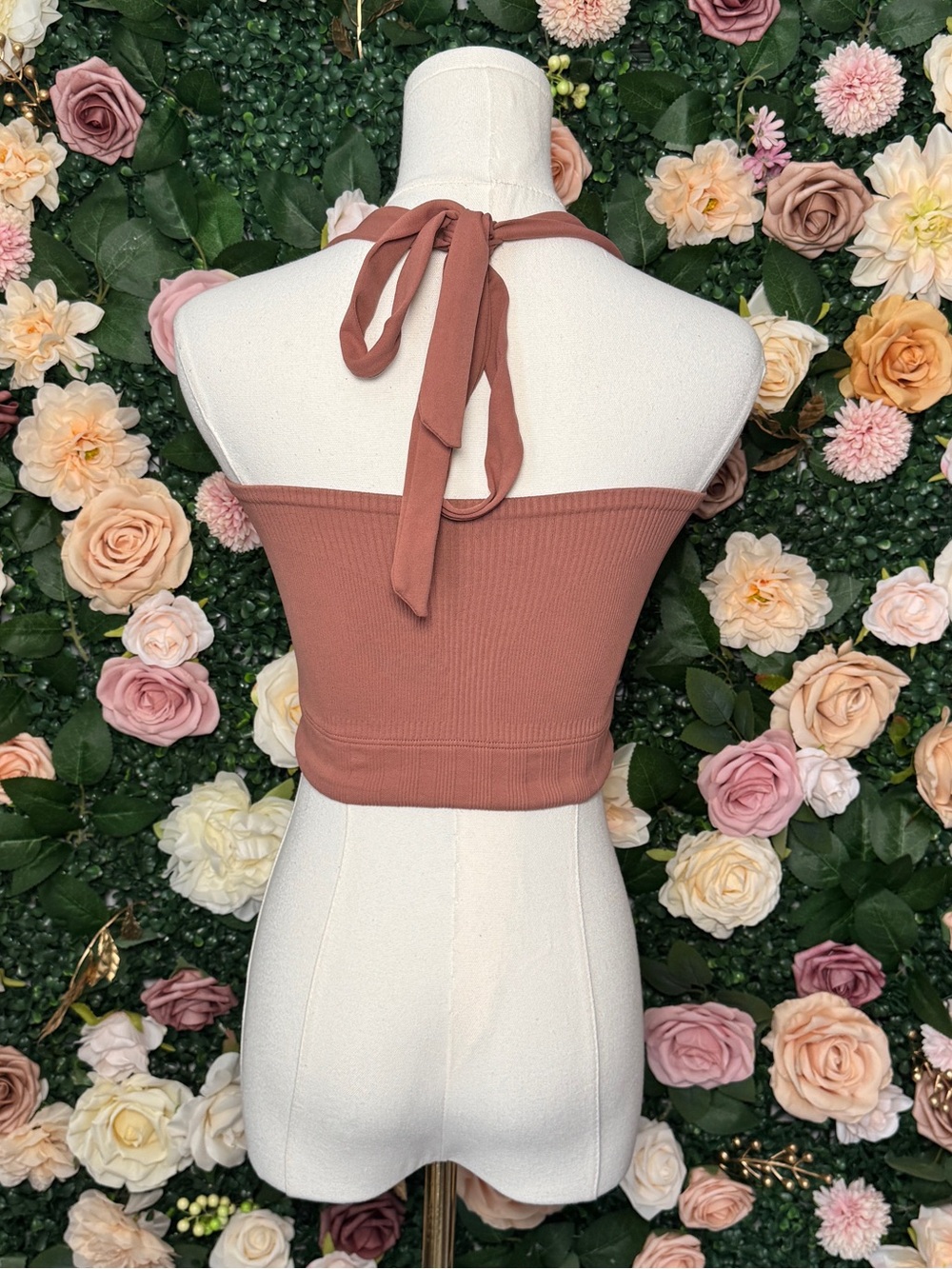 FP Intimately Ribbed Halter Crop Top - Picture 4 of 7